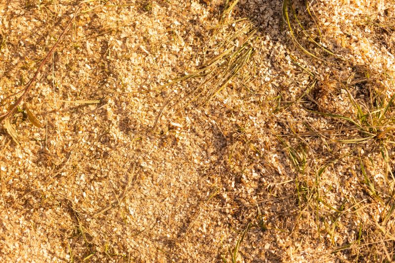 Bark Dust Blowing detail